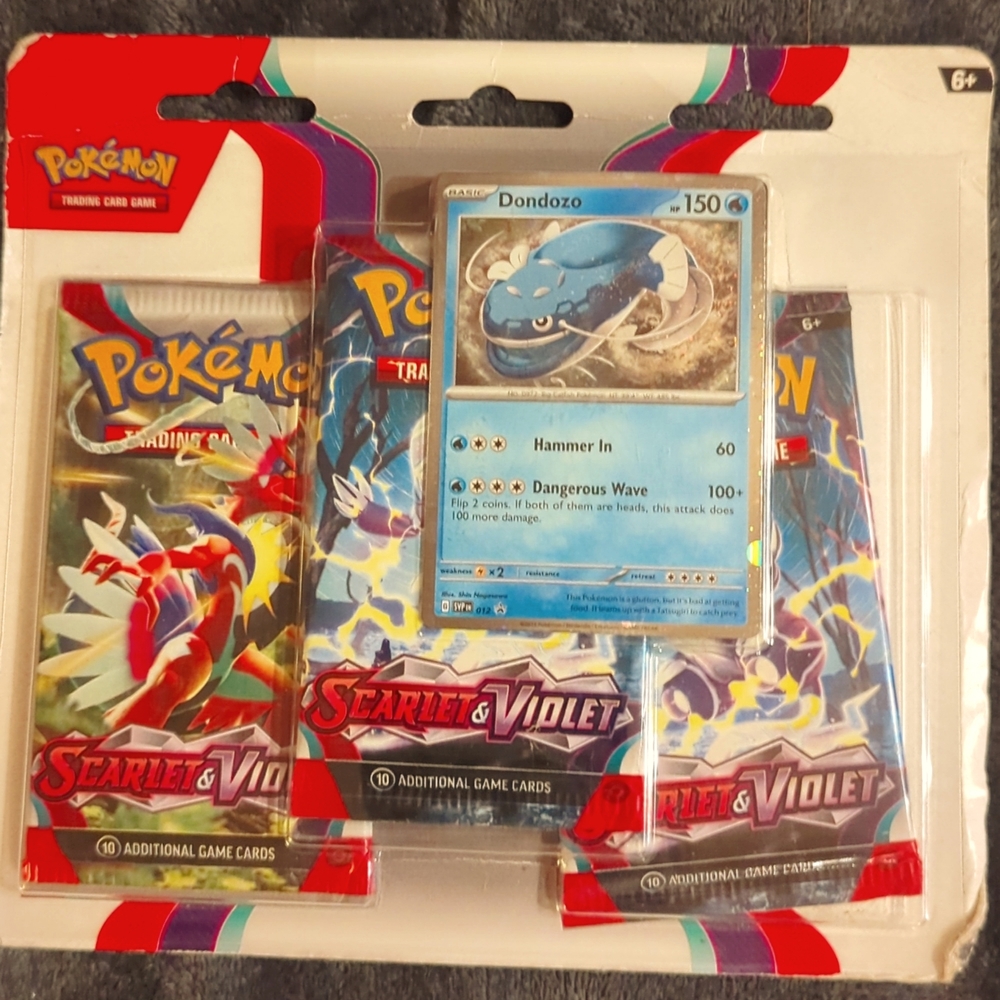 Pokemon Scarlet and violet unopened packs